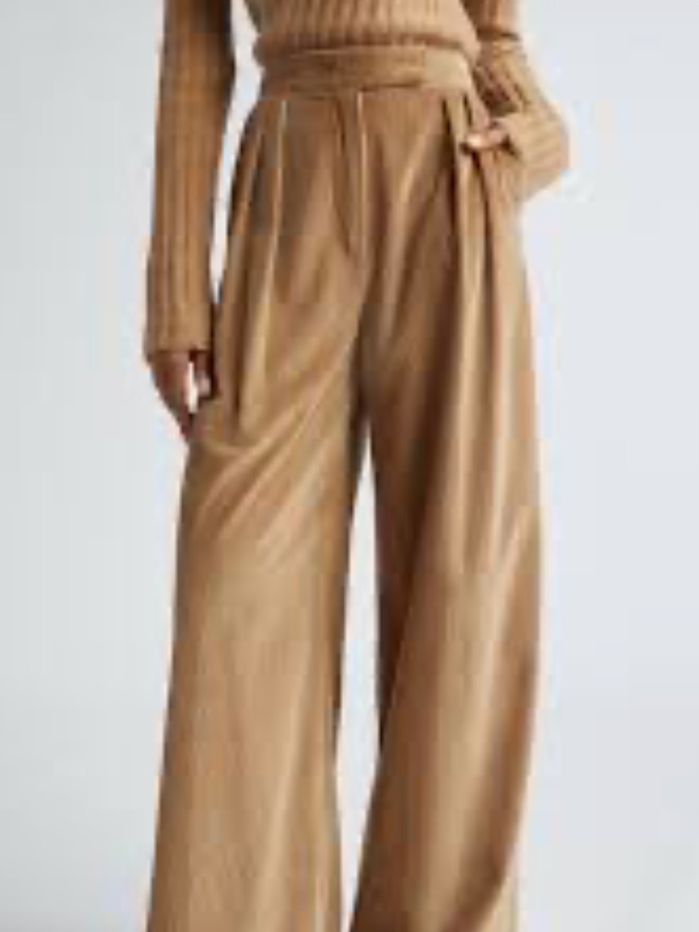 Banana Republic corduroy Wide-Leg Pants in Camel Brown